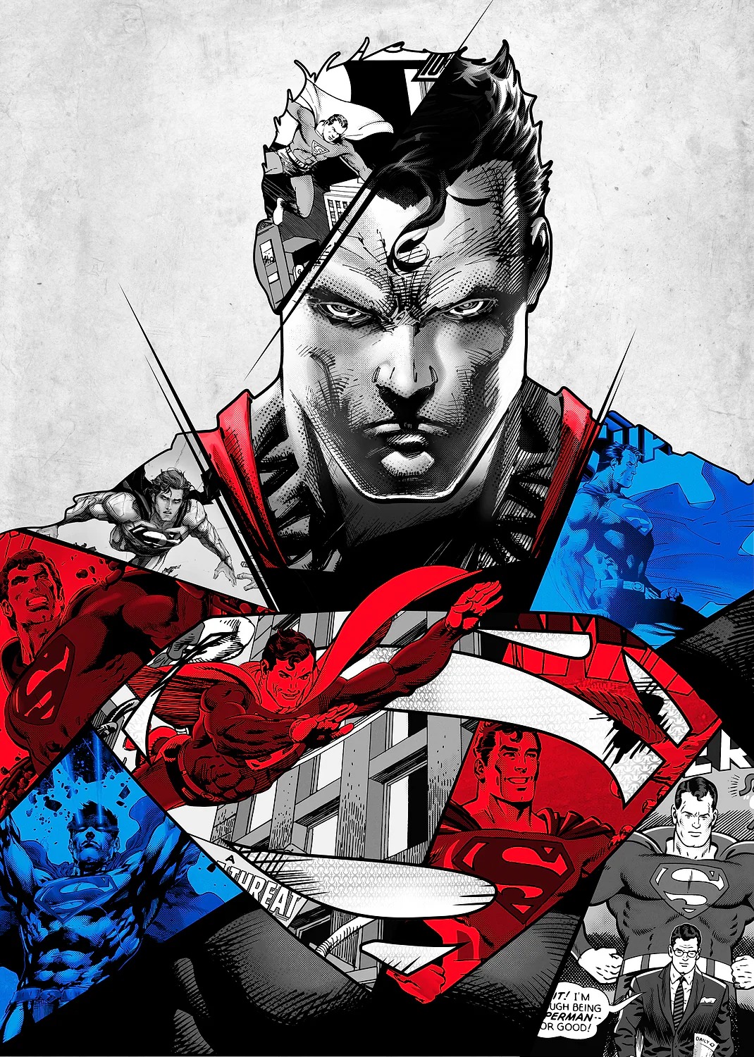 DC: Superman Collage