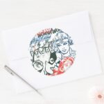 DC Originals Spaced Out Classic Round Sticker