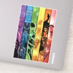 DC Pride Comic Cover 2022 Sticker