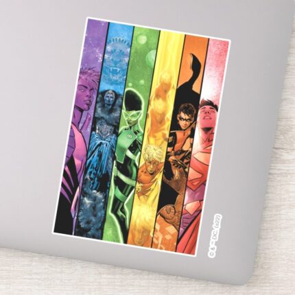 DC Pride Comic Cover 2022 Sticker