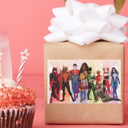 DC Pride Comic Cover 2022 Variant Rectangular Sticker