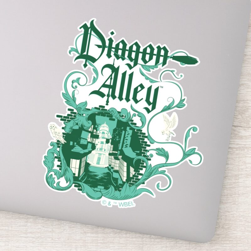 DIAGON ALLEY™ Vintage Graphic Sticker