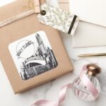 Daily Planet Square Sticker