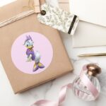 Daisy Duck Clubhouse Cute Classic Round Sticker
