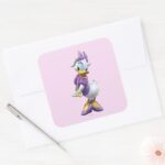 Daisy Duck Clubhouse Cute Square Sticker