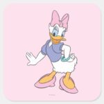 Daisy Duck Diva Square Sticker