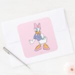 Daisy Duck Diva Square Sticker