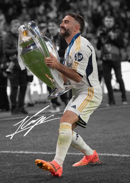 Dani Carvajal Football Poster