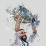 Dani Carvajal Football Poster