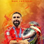 Dani Carvajal Football Poster
