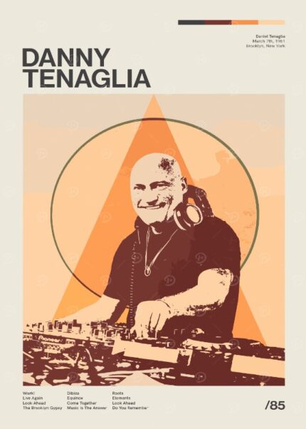 Danny Tenaglia Music Poster