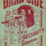 Dark Side Security Services Starwars Poster