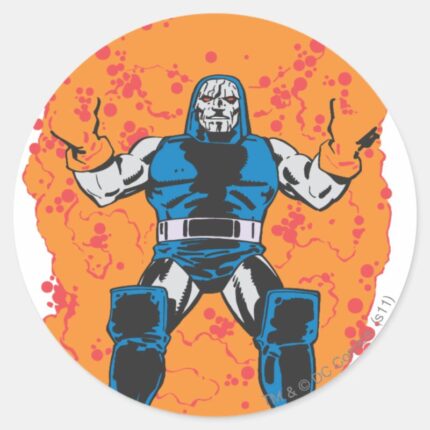 Darkseid Destruction Classic Round Sticker