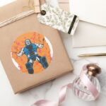 Darkseid Destruction Classic Round Sticker