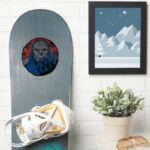 Darkseid Head Shot Sticker