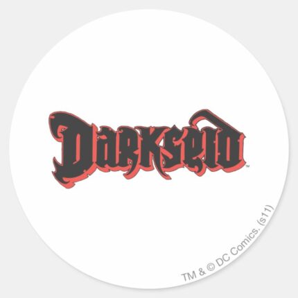 Darkseid Logo Classic Round Sticker