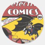 Detective Comics 27 Classic Round Sticker