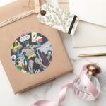 Detective Comics 387 Classic Round Sticker