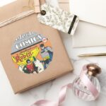 Detective Comics 38 Classic Round Sticker