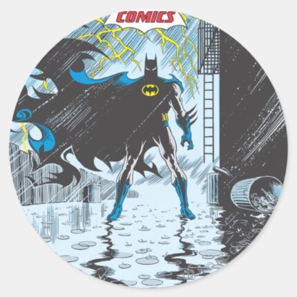 Detective Comics 587 Classic Round Sticker