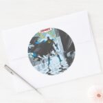 Detective Comics 587 Classic Round Sticker