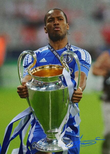 Didier Drogba Football Poster