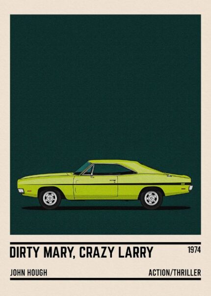 Dirty Mary Crazy Larry Car Poster