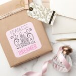 Disney Princesses Fearless Dreamer Square Sticker