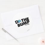 Do The Bump Mr. Bump Classic Round Sticker