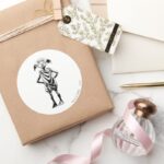 Dobby 2 Classic Round Sticker