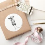 Dobby 3 Classic Round Sticker