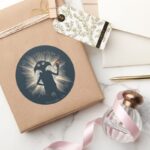 Dobby Casting Magic Classic Round Sticker