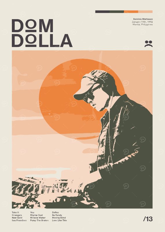 Dom Dolla Music Poster