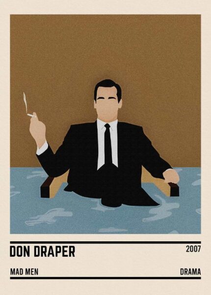 Don Draper Mad Men Poster