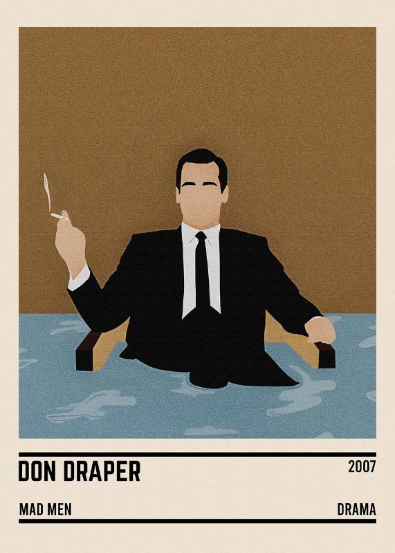 Don Draper Mad Men Poster