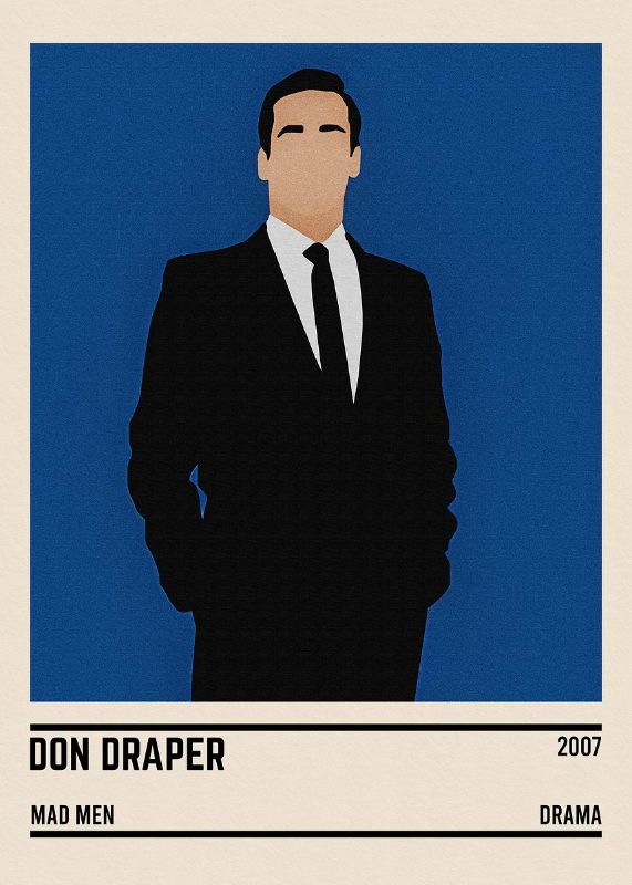 Don Draper Mad Men Poster