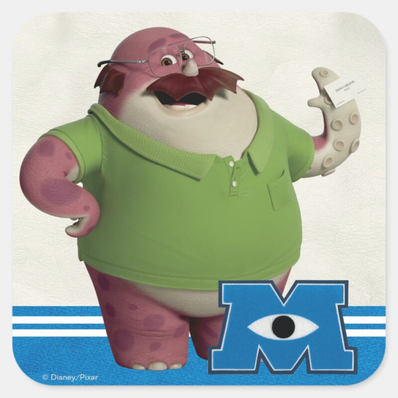 Don Carlton 3 Square Sticker Don Carlton 3 Square Sticker