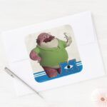 Don Carlton 3 Square Sticker