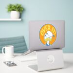 Donald Duck Over It Sticker