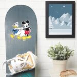 Donald Duck Mickey Fist Bump Sticker