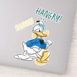 Donald Duck Hangry Hangry Sticker
