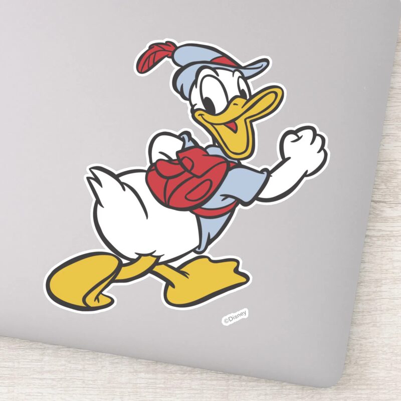 Donald Duck Outdoor Donald Sticker
