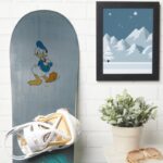 Donald Duck Standing Arms Crossed Sticker