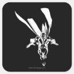Dr. Fate Flying Outline Square Sticker