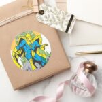 Dr. Fate Invisible Tower Classic Round Sticker