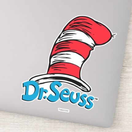 Dr. Seuss Hat Logo Sticker