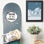 Dr. Seuss Thing One Thing Two Mom Of All Things Sticker