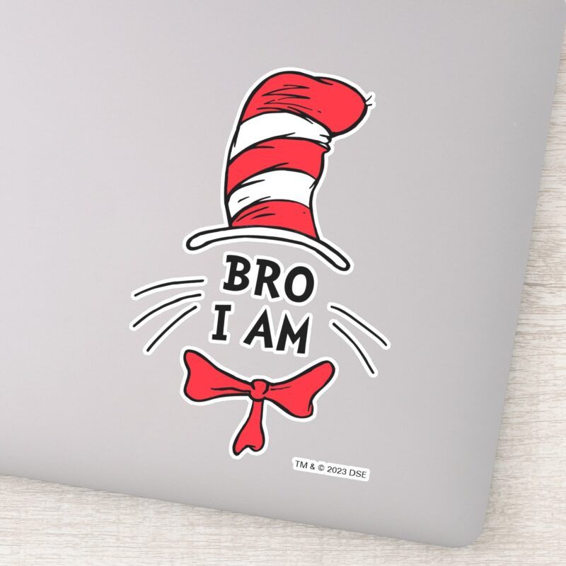 Dr. Seuss Cat In The Hat Brother Sticker
