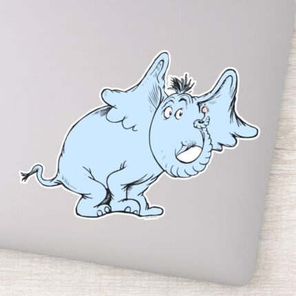 Dr. Seuss Horton Side Look Sticker