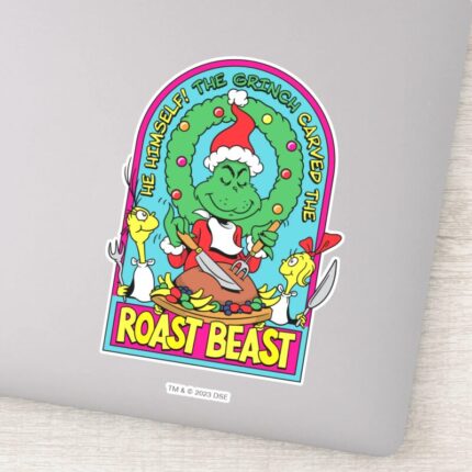 Dr. Seuss Roast Beast Graphic Sticker